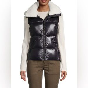 S13 Women's Black Down Puffer Vest Size Small